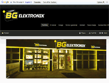 Tablet Screenshot of bgelektronik-bn.com